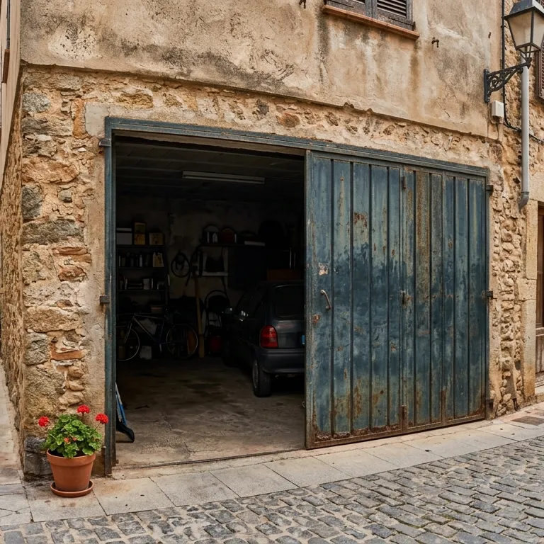 Motorización de puertas de garaje